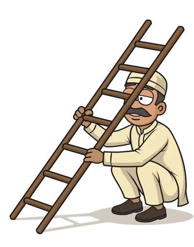 Wheel Out — Ladder Holder