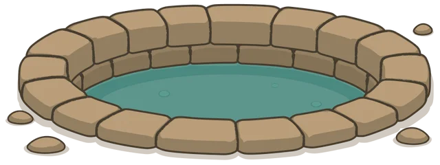 Wheel Out — The pit — land here and the round is lost