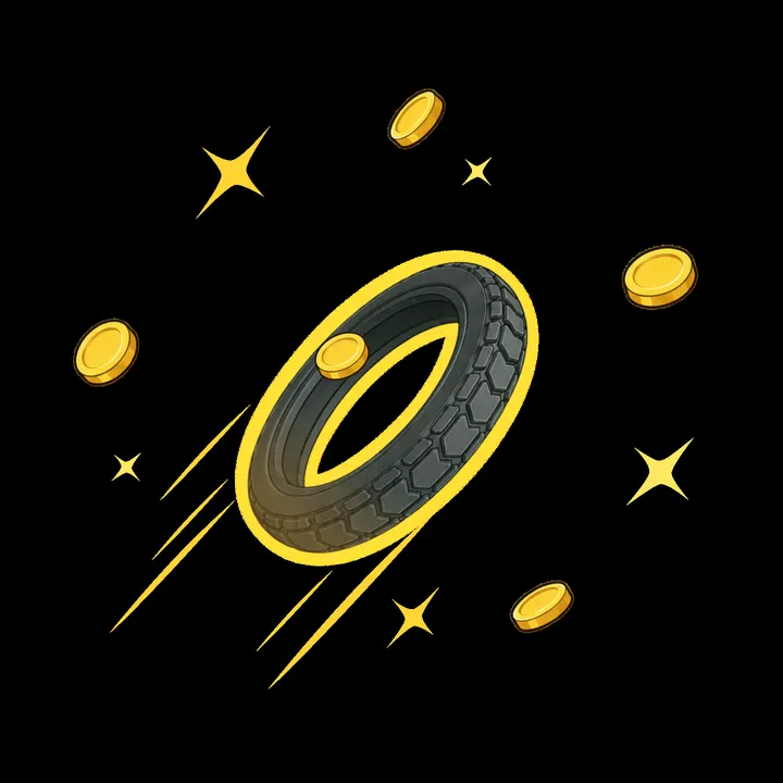 Wheel Out — Big Win screen