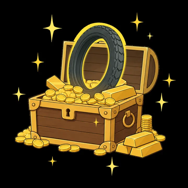 Wheel Out — Legendary Win screen